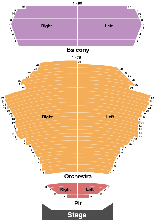 San Jose Center For The Performing Arts & Juliet Seating Chart